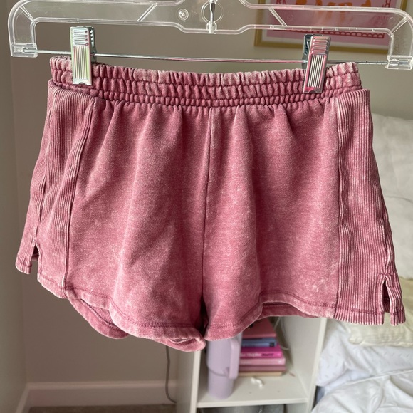 Aeropostale Pants - aeropostale red-ish sweatshorts